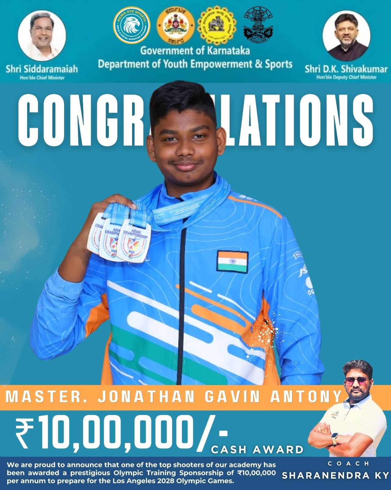 3rd HAWK-EYE SPORTS ACADEMY OPEN SHOOTING COMPETITION & CHAMPIONSHIP - 2021